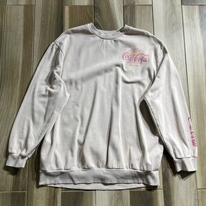 Coca-Cola Light Beige Crewneck